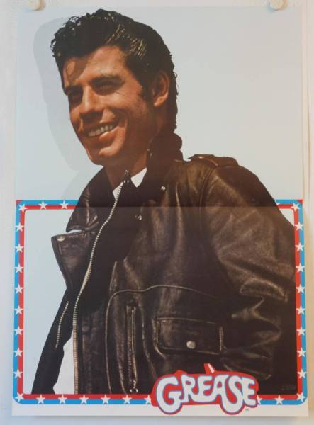 Grease - Schmiere originales deutsches A0-Filmplakat Set